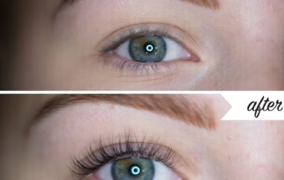 lash lifts before and after beauty course